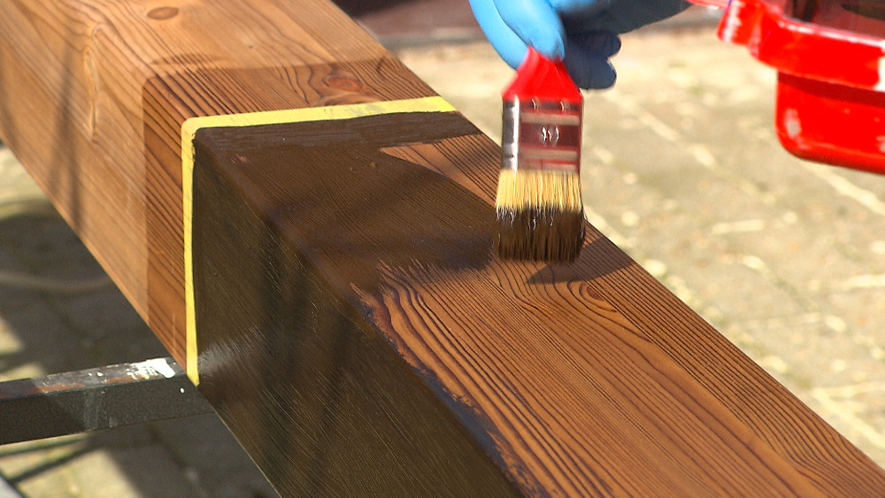 palen zelf tuinpoort maken