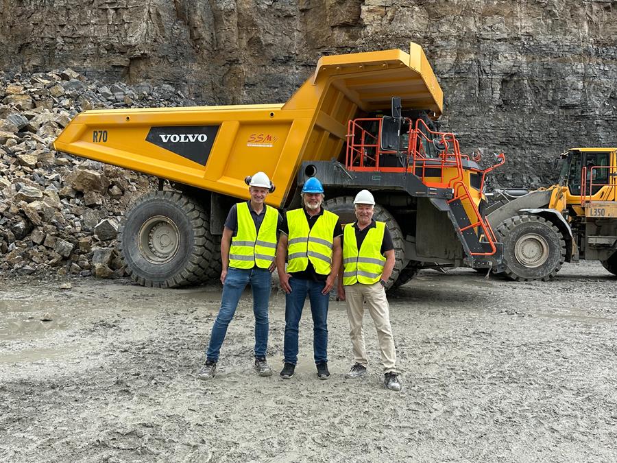 Volvo CE R70 dumper