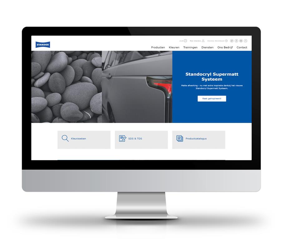 standox nieuwe website