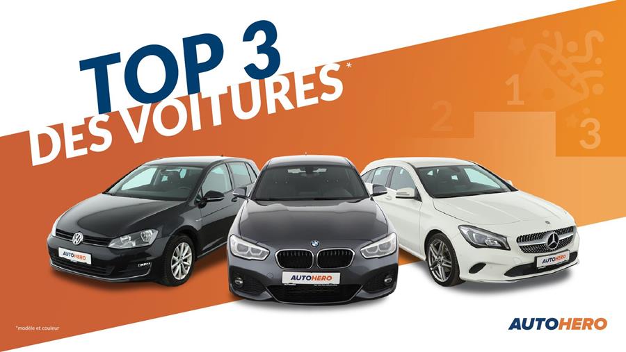 Autohero dévoile sa voiture la plus vendue de 2024 en Belgique1