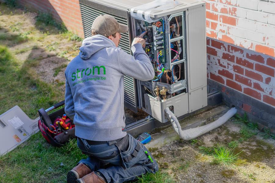 frixis werken met warmtepompen