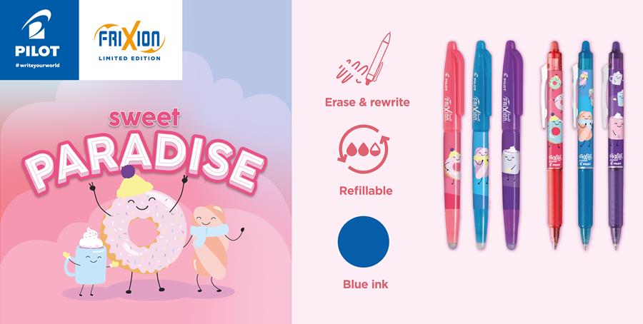 Limited Edition Frixion Fancy Winter SWEET PARADISE
