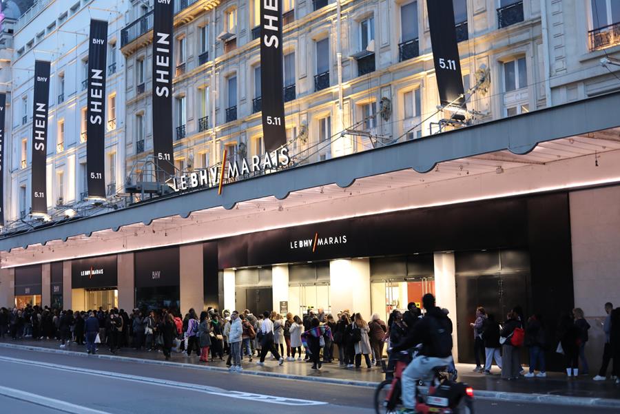 Shein opening in Parijs