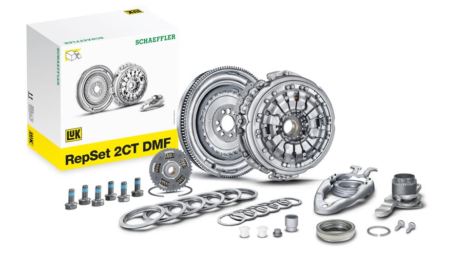 LuK RepSet 2CT DMF: compleet pakket met dubbele koppeling, DMF en alle noodzakelijke accessoires voor een veilige, efficiënte reparatie