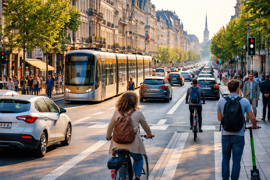 Mobiliteitsbudget: Brussel koploper met 1 op 6