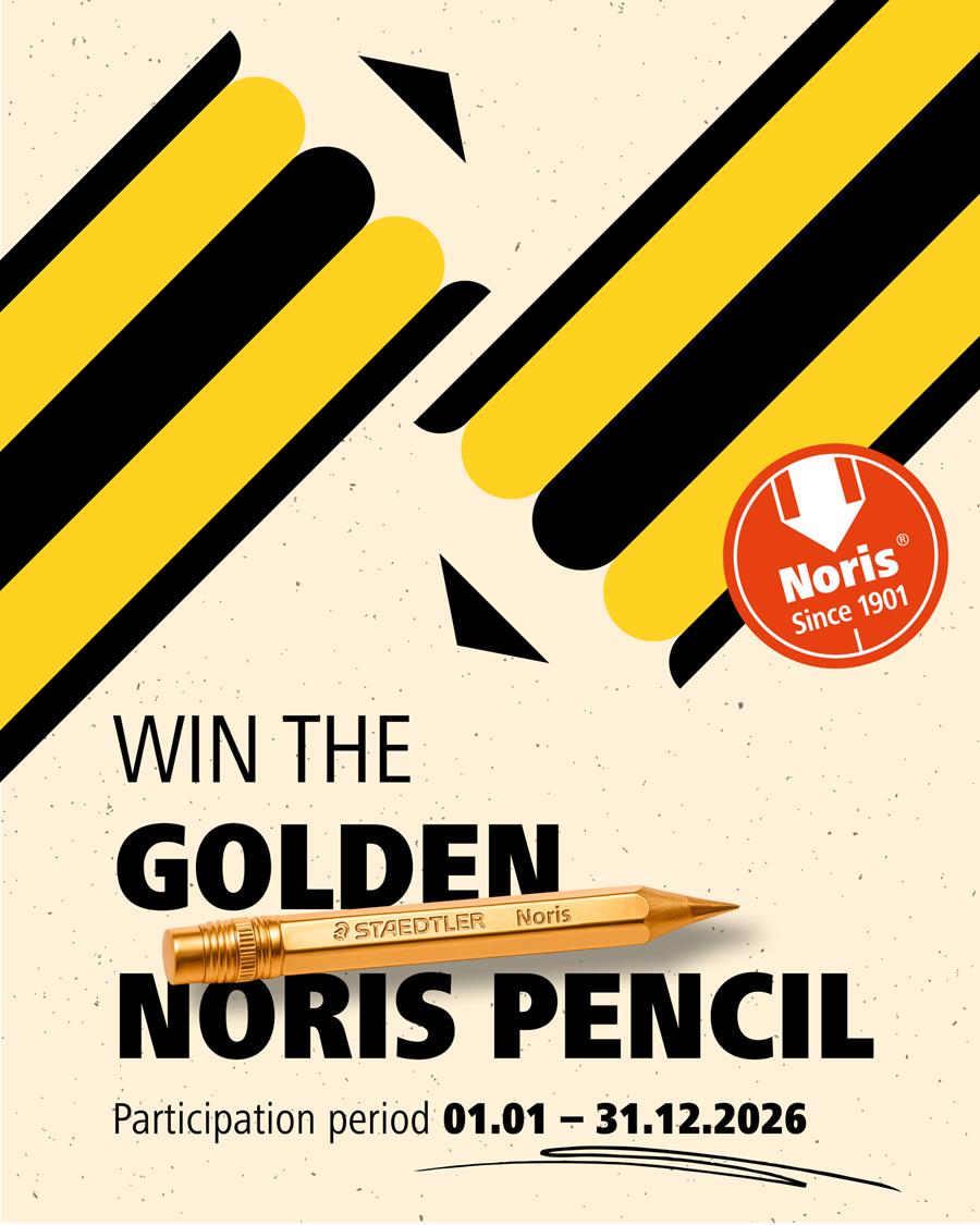 Affiche Win the Golden Noris pencil